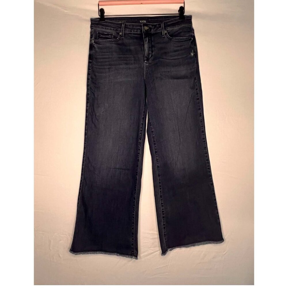 NYDJ - Size 10 - TERESA WIDE LEG - RIVERWALK WASH - Lift Tuck Tech